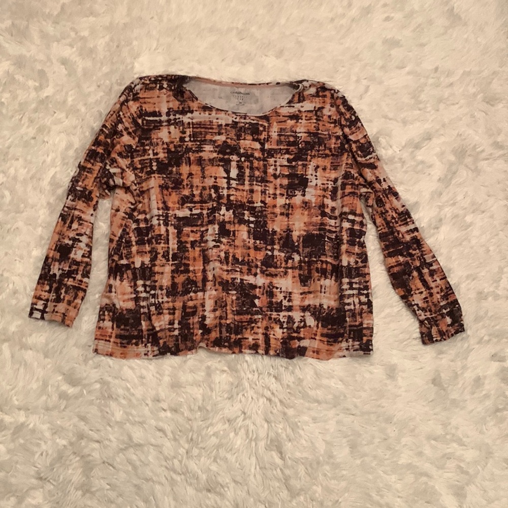 Croft & Barrow classic tee long sleeve size 2X